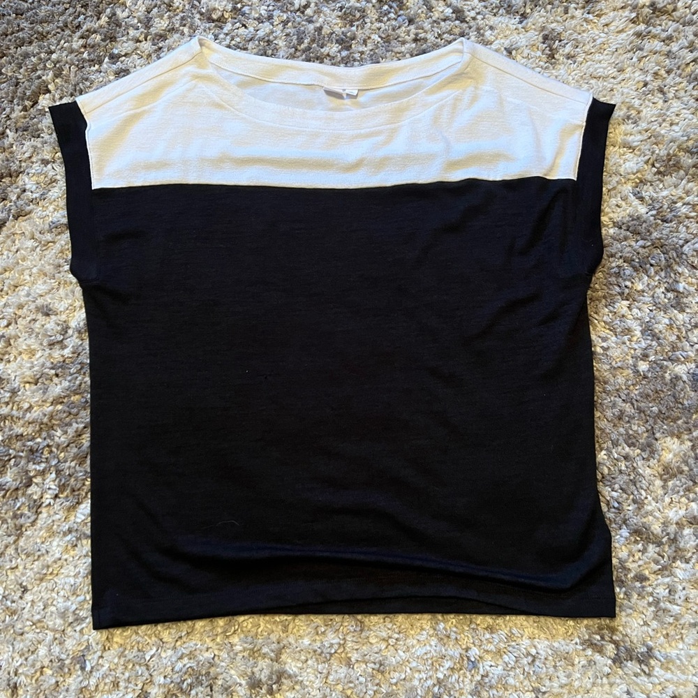 GAP Soft White Knit Top